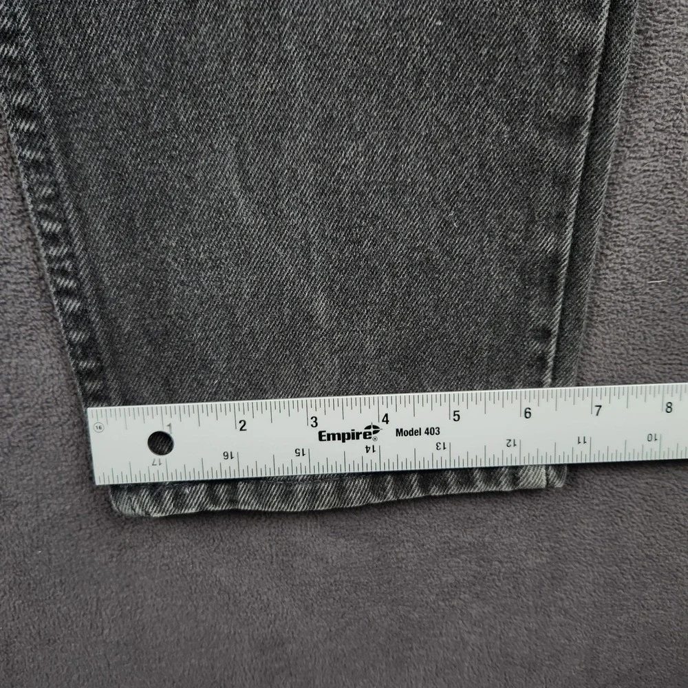 Vintage Levis 550 Orange Tab Jeans Mens 32x30 Faded Black USA 90s Measures 30x30